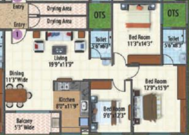 Floor Plan suraksha marvella Floor Plan Floor Plan