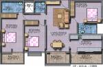 Vestaa Thirumala Blossom Apartments (3BHK+3T (1,650 sq ft) 1650 sq ft)