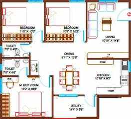 Snigdha Ira (3BHK+2T (1,425 sq ft) 1425 sq ft) Snigdha Ira (3BHK+2T (1,425 sq ft) 1425 sq ft)