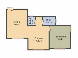 RK Complex (1BHK+1T (620 sq ft) 620 sq ft) RK Complex (1BHK+1T (620 sq ft) 620 sq ft)