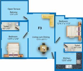 MS MM Manasarovar Phase 5 (2BHK+2T (1,099 sq ft) 1099 sq ft) MS MM Manasarovar Phase 5 (2BHK+2T (1,099 sq ft) 1099 sq ft)
