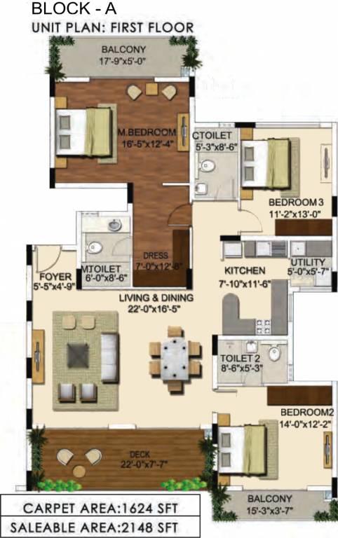 Ozone Urbana Aura (3BHK+3T (2,148 sq ft) 2148 sq ft) Ozone Urbana Aura (3BHK+3T (2,148 sq ft) 2148 sq ft)