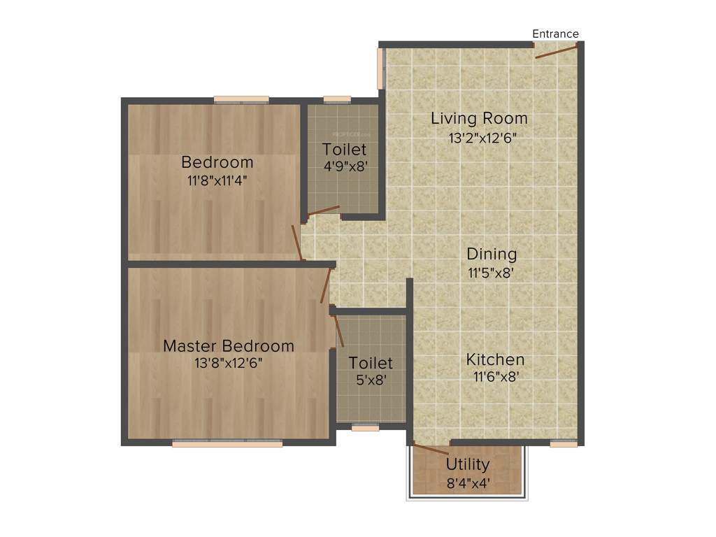 Live ADL Sunshine (2BHK+2T (1,116 sq ft) 1116 sq ft)