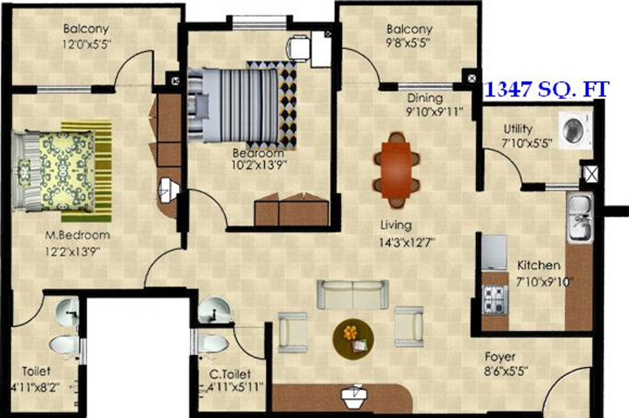Floor Plan crescent Floor Plan Floor Plan