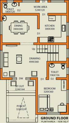 MGF Classic Villas (3BHK+4T (1,780 sq ft) 1780 sq ft)