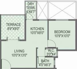 Vision Kalpavriksha (1BHK+1T (588 sq ft) 588 sq ft) Vision Kalpavriksha (1BHK+1T (588 sq ft) 588 sq ft)
