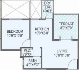 Vision Kalpavriksha (1BHK+1T (605 sq ft) 605 sq ft) Vision Kalpavriksha (1BHK+1T (605 sq ft) 605 sq ft)