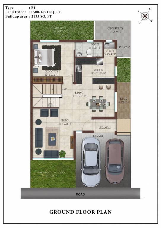 Casagrand Elan (3BHK+3T (2,135 sq ft) 2135 sq ft)