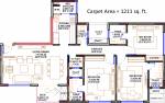 Rustomjee Seasons (3BHK+4T (1,211 sq ft) 1211 sq ft) Rustomjee Seasons (3BHK+4T (1,211 sq ft) 1211 sq ft)