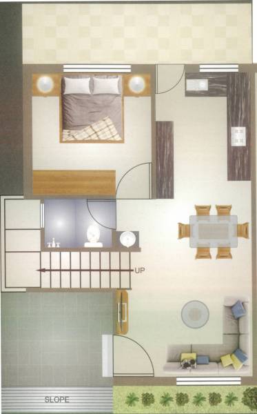 Galaxy Divine Galaxy Villas (3BHK+3T (1,300 sq ft) + Pooja Room 1300 sq ft)