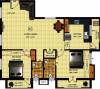 Amudha Elite (2BHK+2T (1,139 sq ft) 1139 sq ft)