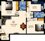 Amudha Elite (2BHK+2T (916 sq ft) 916 sq ft) Amudha Elite (2BHK+2T (916 sq ft) 916 sq ft)