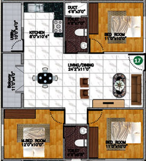 DS DSMAX SANGAM (3BHK+2T (1,311 sq ft) 1311 sq ft) DS DSMAX SANGAM (3BHK+2T (1,311 sq ft) 1311 sq ft)