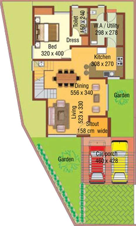 Home Land Build Estate Hill Woods (4BHK+4T (2,036 sq ft) 2036 sq ft)