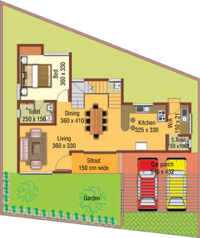 Home Land Build Estate Hill Woods (3BHK+3T (1,952 sq ft) 1952 sq ft)