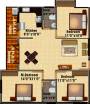 DS DSMAX STONEHILL (3BHK+2T (1,441 sq ft) 1441 sq ft) DS DSMAX STONEHILL (3BHK+2T (1,441 sq ft) 1441 sq ft)