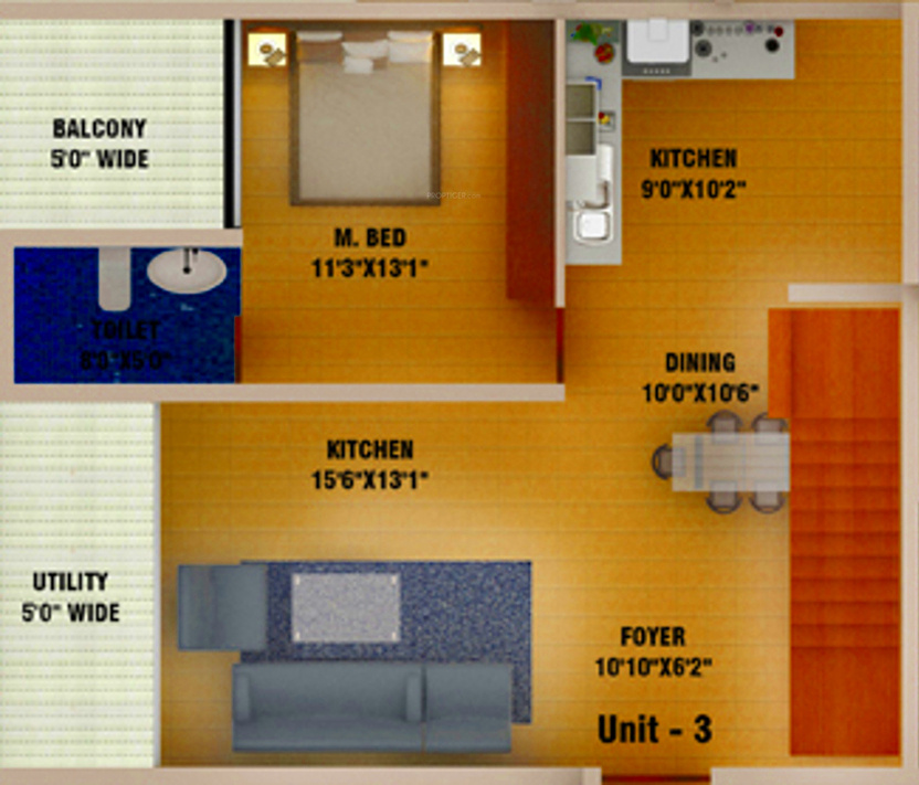 DS DSMAX SWISS CASTLE (3BHK+3T (2,550 sq ft) Study Room 2550 sq ft)