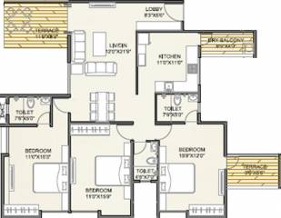 Jitendra Punyai (3BHK+3T (1,721 sq ft) 1721 sq ft) Jitendra Punyai (3BHK+3T (1,721 sq ft) 1721 sq ft)