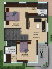 Hegde Silver Springs Villas (3BHK+3T (1,890 sq ft) 1890 sq ft) Hegde Silver Springs Villas (3BHK+3T (1,890 sq ft) 1890 sq ft)