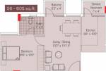 Sekaran Grandium (1BHK+1T (605 sq ft) 605 sq ft)