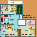 Skyline Baywaters (4BHK+5T (2,968 sq ft) 2968 sq ft)