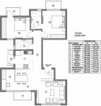 Vatika Xpressions (2BHK+2T (1,350 sq ft)   Study Room 1350 sq ft)