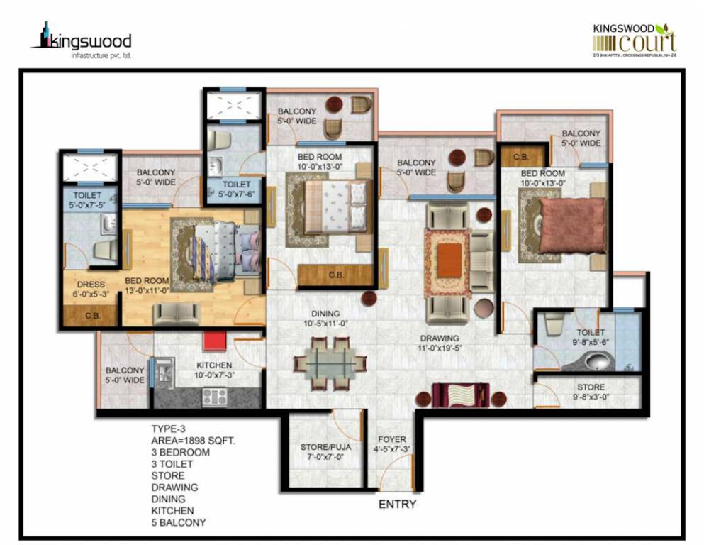 dummy Kingswood Court