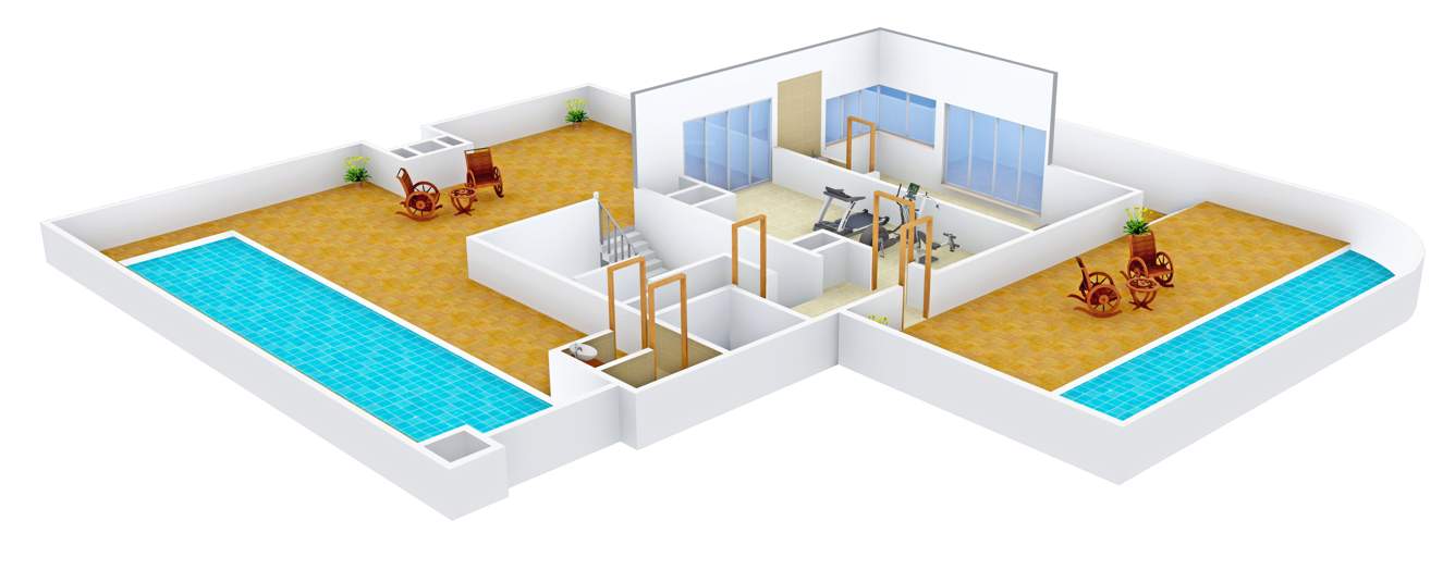 Marvel Escaso (4BHK+4T (5,145 sq ft) Servant Room 5145 sq ft)