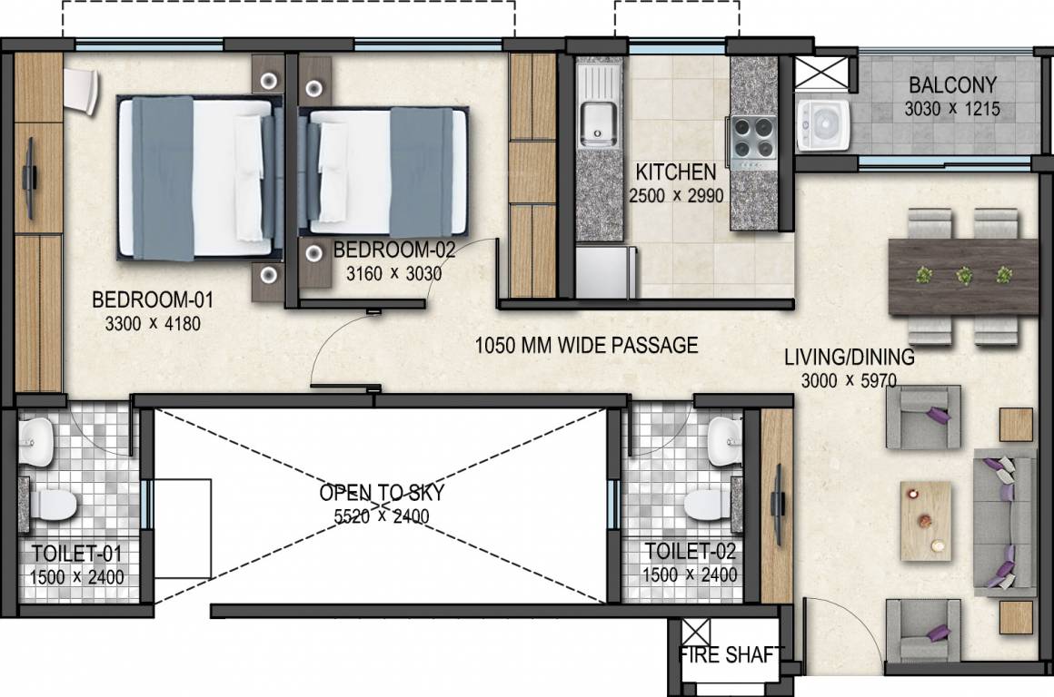 Sobha Rain Forest at Dream Acres (2BHK+2T (1,000 sq ft) 1000 sq ft) Sobha Rain Forest at Dream Acres (2BHK+2T (1,000 sq ft) 1000 sq ft)
