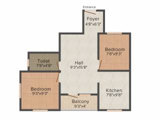 TVH Svaya (2BHK+1T (645 sq ft) 645 sq ft) TVH Svaya (2BHK+1T (645 sq ft) 645 sq ft)