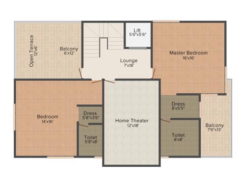 Sakthi Galleria Royale (4BHK+4T (4,500 sq ft) + Servant Room 4500 sq ft) Sakthi Galleria Royale (4BHK+4T (4,500 sq ft) + Servant Room 4500 sq ft)