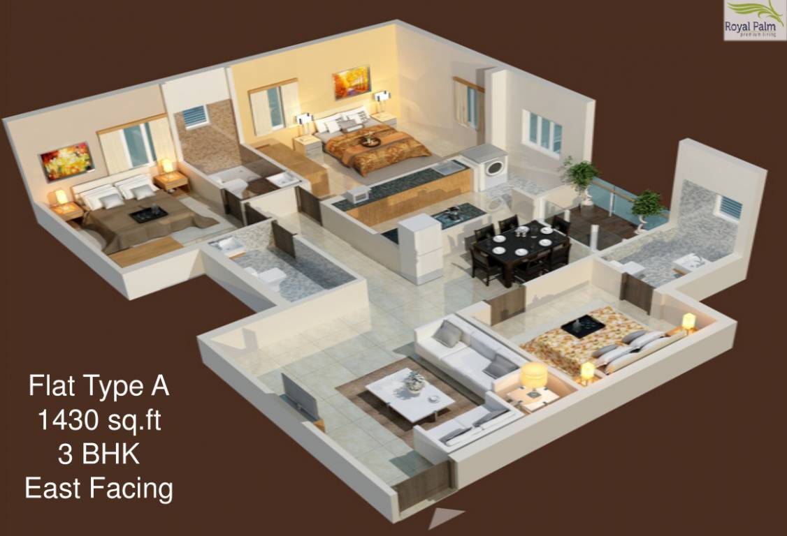  royal palm block 2 Floor Plan Floor Plan