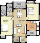 Hari Somu Avarampoo (2BHK+2T (1,246 sq ft) 1246 sq ft)