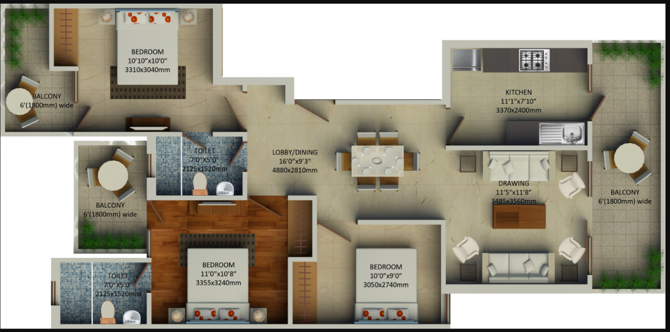 Floor Plan hillview apartments Floor Plan Floor Plan
