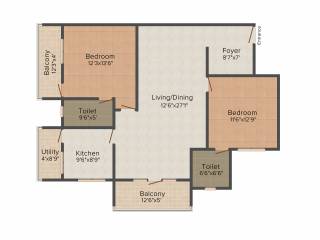 Arima The Summit (2BHK+2T (1,465 sq ft) 1465 sq ft) Arima The Summit (2BHK+2T (1,465 sq ft) 1465 sq ft)
