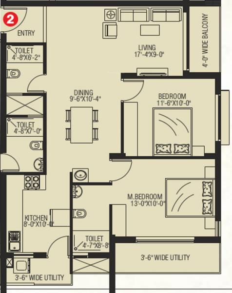 Nidhi Land Safal Homes (2BHK+2T (1,120 sq ft) 1120 sq ft) Nidhi Land Safal Homes (2BHK+2T (1,120 sq ft) 1120 sq ft)