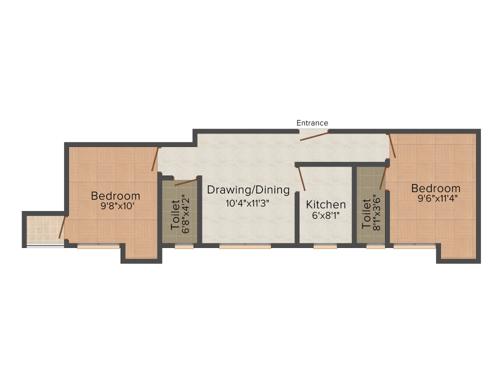 Mikado Onkar Pearl (2BHK+2T (778 sq ft) 778 sq ft) Mikado Onkar Pearl (2BHK+2T (778 sq ft) 778 sq ft)