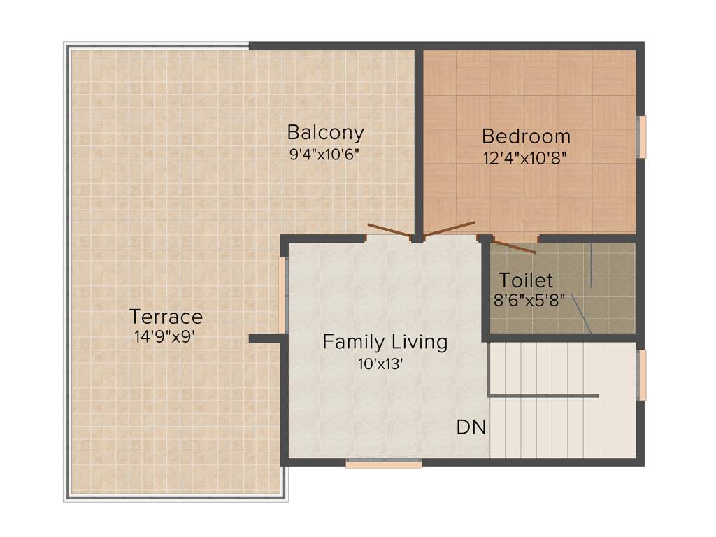 Jupiter Commanders Purple Paradise Villas (2BHK+2T (1,500 sq ft) 1500 sq ft)