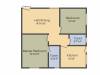 Salim Lagoon Citadel (2BHK+2T (760 sq ft) 760 sq ft)