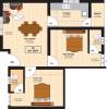 Salim Lagoon Citadel (2BHK+2T (807 sq ft) 807 sq ft)