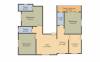 Salim Lagoon Citadel (3BHK+3T (1,150 sq ft) 1150 sq ft)