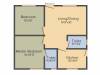 Salim Lagoon Citadel (2BHK+2T (712 sq ft) 712 sq ft)