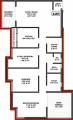 United Courtyard (2BHK+1T (843 sq ft) + Study Room 843 sq ft) United Courtyard (2BHK+1T (843 sq ft) + Study Room 843 sq ft)