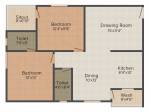 Essen Elegance (2BHK+2T (1,200 sq ft) 1200 sq ft) Essen Elegance (2BHK+2T (1,200 sq ft) 1200 sq ft)