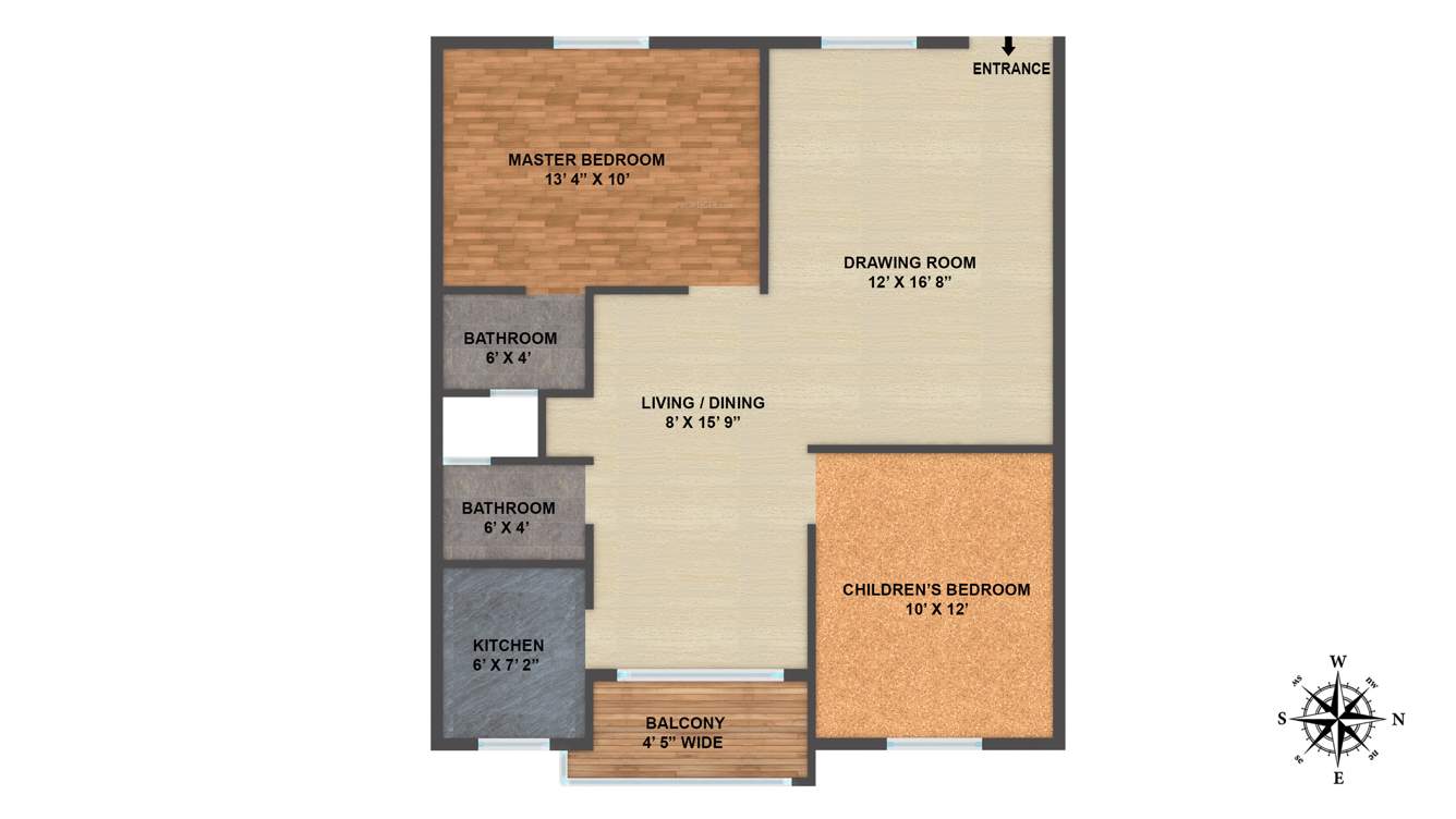 Janapriya Classic Homes (2BHK+2T (940 sq ft) 940 sq ft)