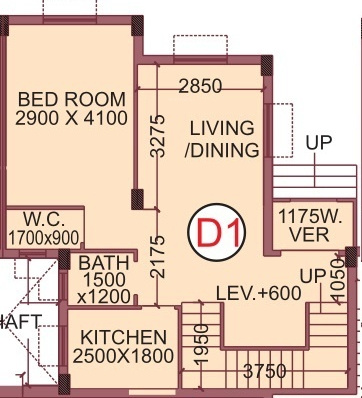aqua view Floor Plan Lower Level Duplex Plan