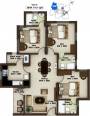 Kalyan Opal (3BHK+3T (1,161 sq ft) 1161 sq ft) Kalyan Opal (3BHK+3T (1,161 sq ft) 1161 sq ft)