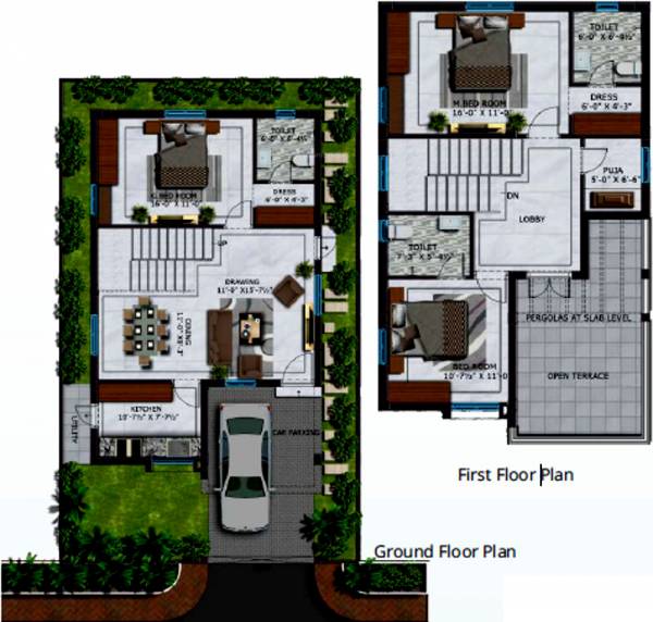 Ramakrishna Villaa Greenz (3BHK+3T (1,700 sq ft) + Pooja Room 1700 sq ft)