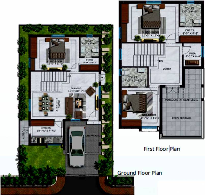 Ramakrishna Villaa Greenz (3BHK+3T (1,700 sq ft) + Pooja Room 1700 sq ft) Ramakrishna Villaa Greenz (3BHK+3T (1,700 sq ft) + Pooja Room 1700 sq ft)