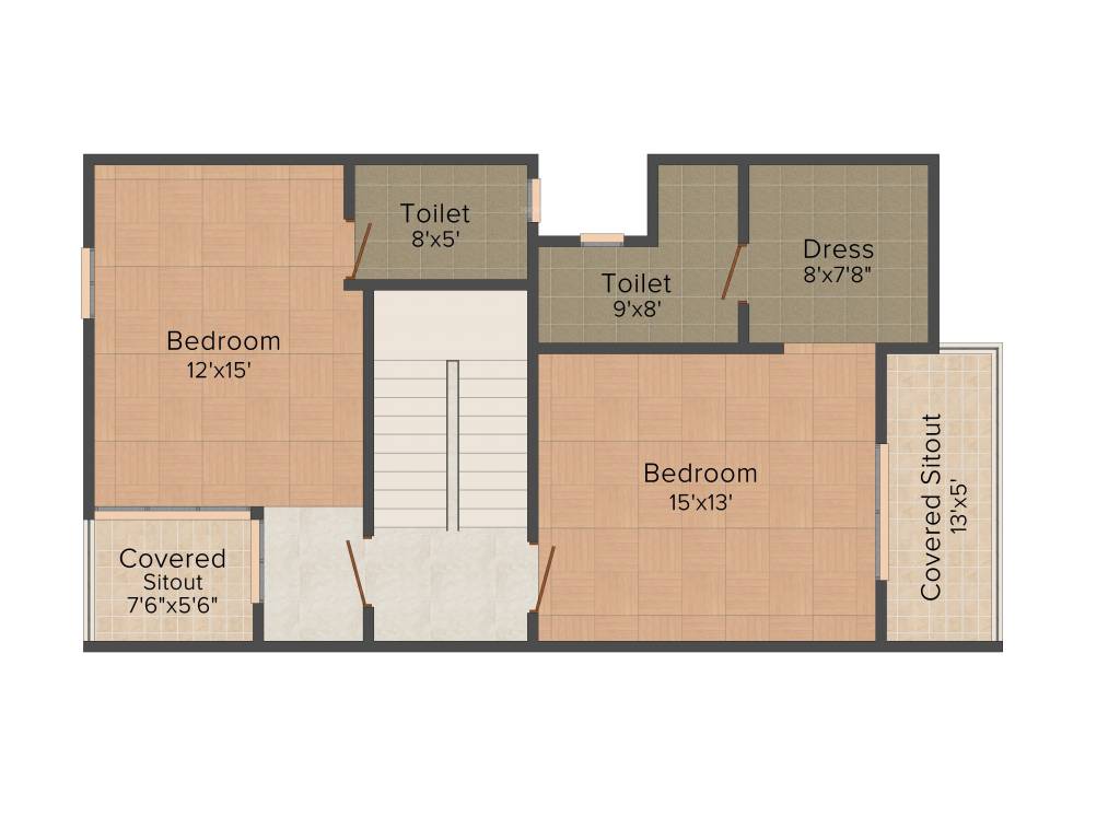 Daiwik Sparsh (4BHK+4T (2,660 sq ft) 2660 sq ft)